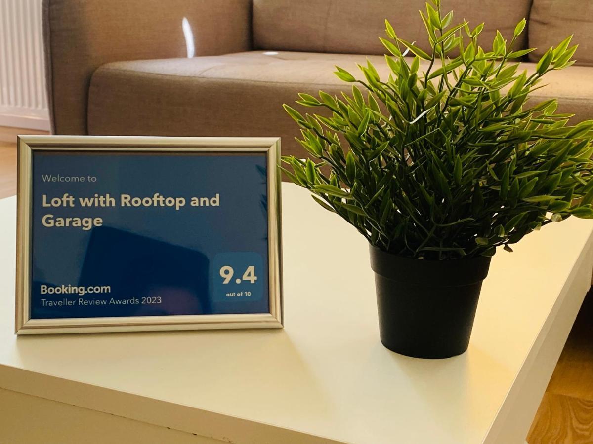 Loft With Rooftop And Free Parking In Garage — Fotók 2